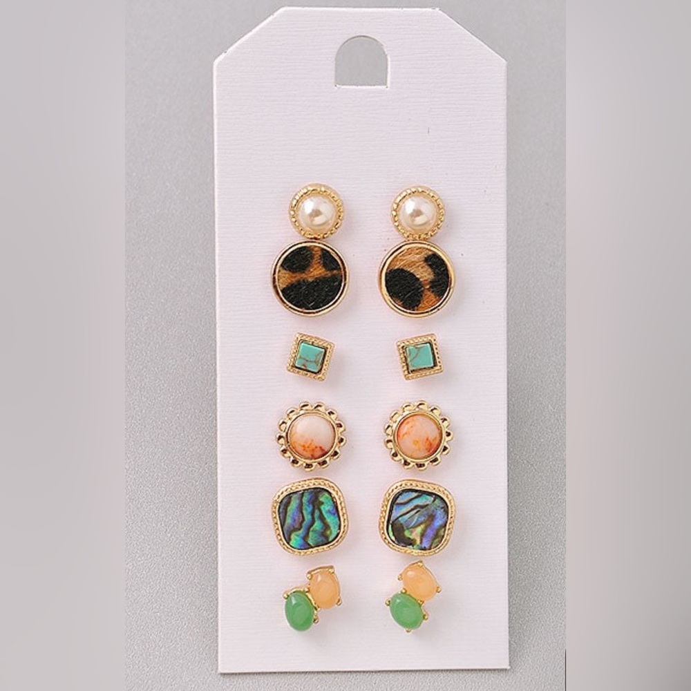 Make a Statement Stud Earring Set